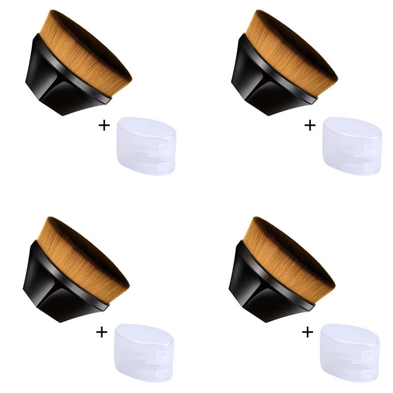 Thumbnail: 1/2/3/4pcs Make Up New Magic Makeup Brush Beauty Powder Face Blush Brushes Porta