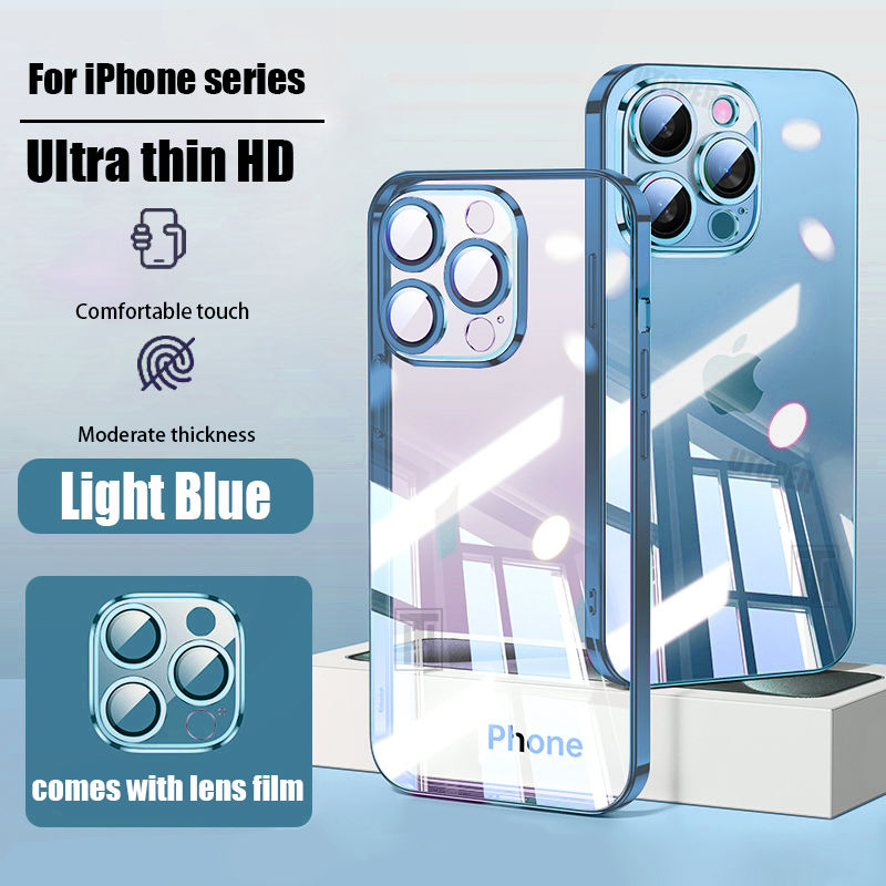 Miniatura: Capinha de Silicone TPU Transparente - Compatível com Toda Linha iPhone