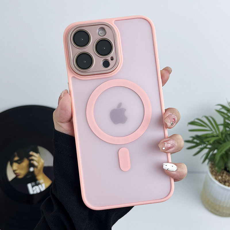 Thumbnail: Matte Magnetic Clear Ultra Thin Slim Phone Case for Iphone 11 12 13 14 15 Pro Ma