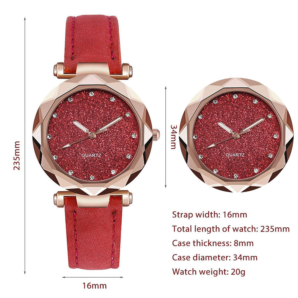 Miniatura: Relógio Masculino de Luxo Business - Pulseira em Couro PU