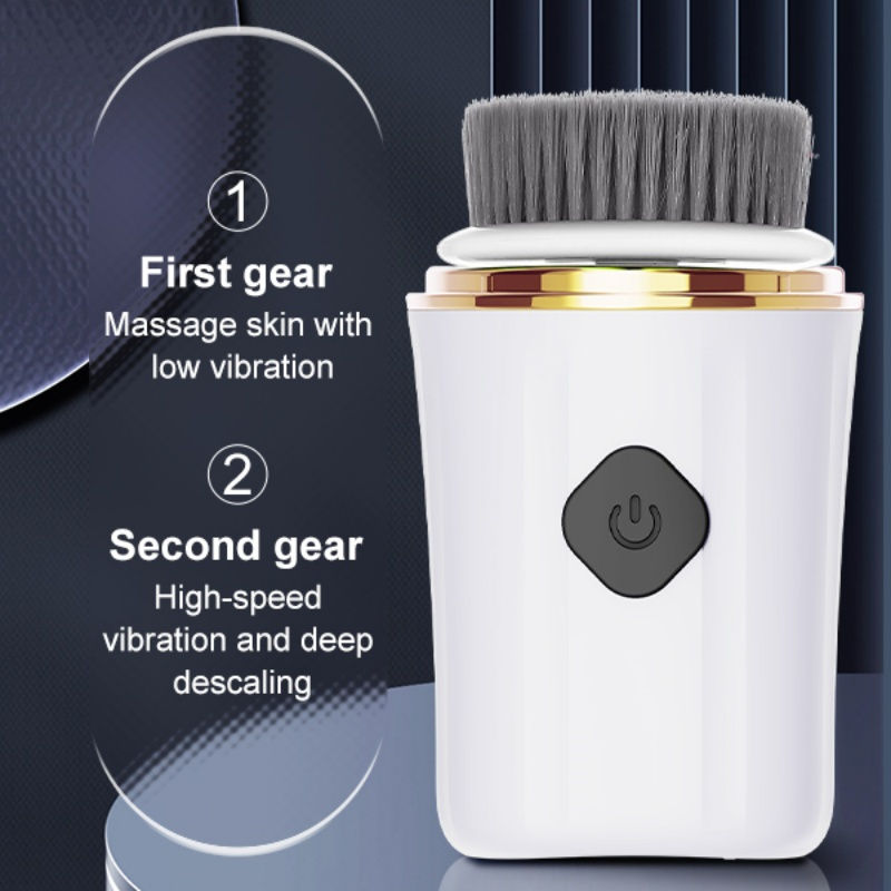 Miniatura: Escova de Limpeza Facial Elétrica 360° - Recarregável USB