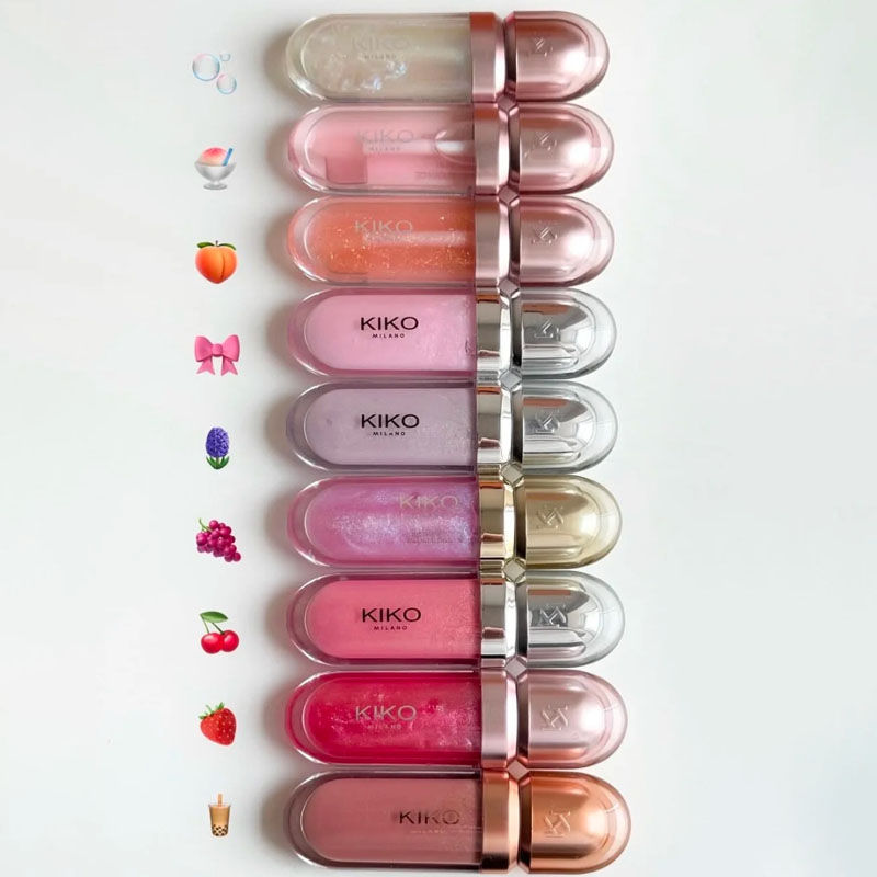 Thumbnail: KIKO 3D Liquid Lip Glaze Transparent Lip Gloss Mirror Lipstick Nourishing Glossy