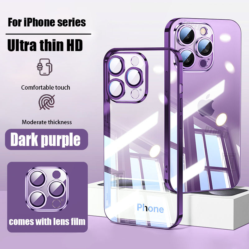 Miniatura: Capinha de Silicone TPU Transparente - Compatível com Toda Linha iPhone