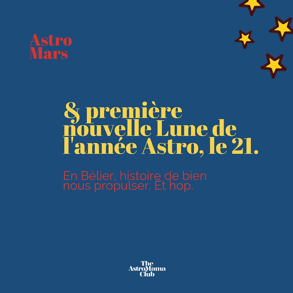 Thumbnail: MARS ASTRO MAMA PODCAST