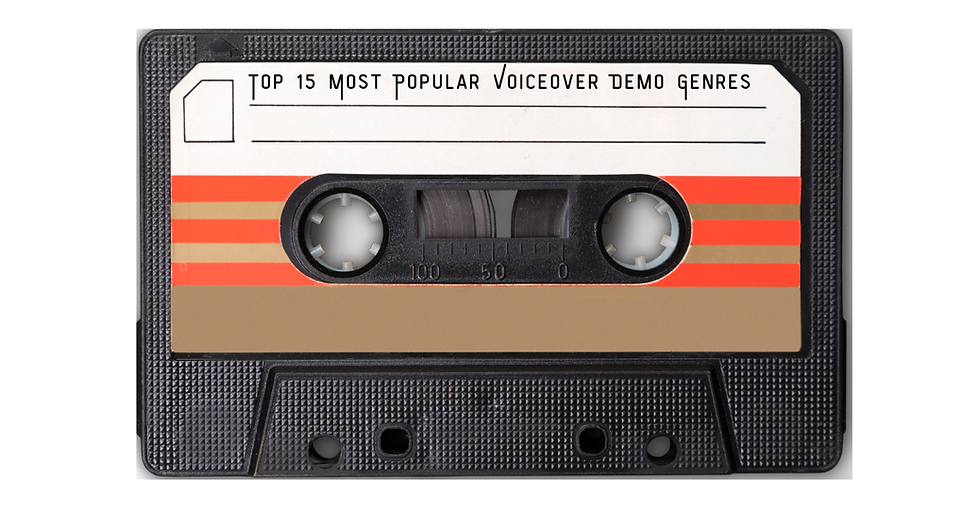 Top 15 Most Popular Voiceover Demo Genres