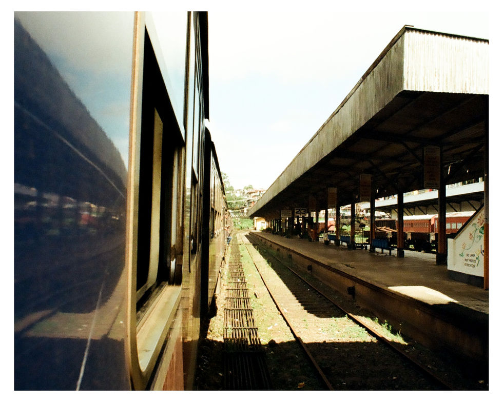 35mm Film Photography in Sri Lanka Train ride from Ella to Kandy