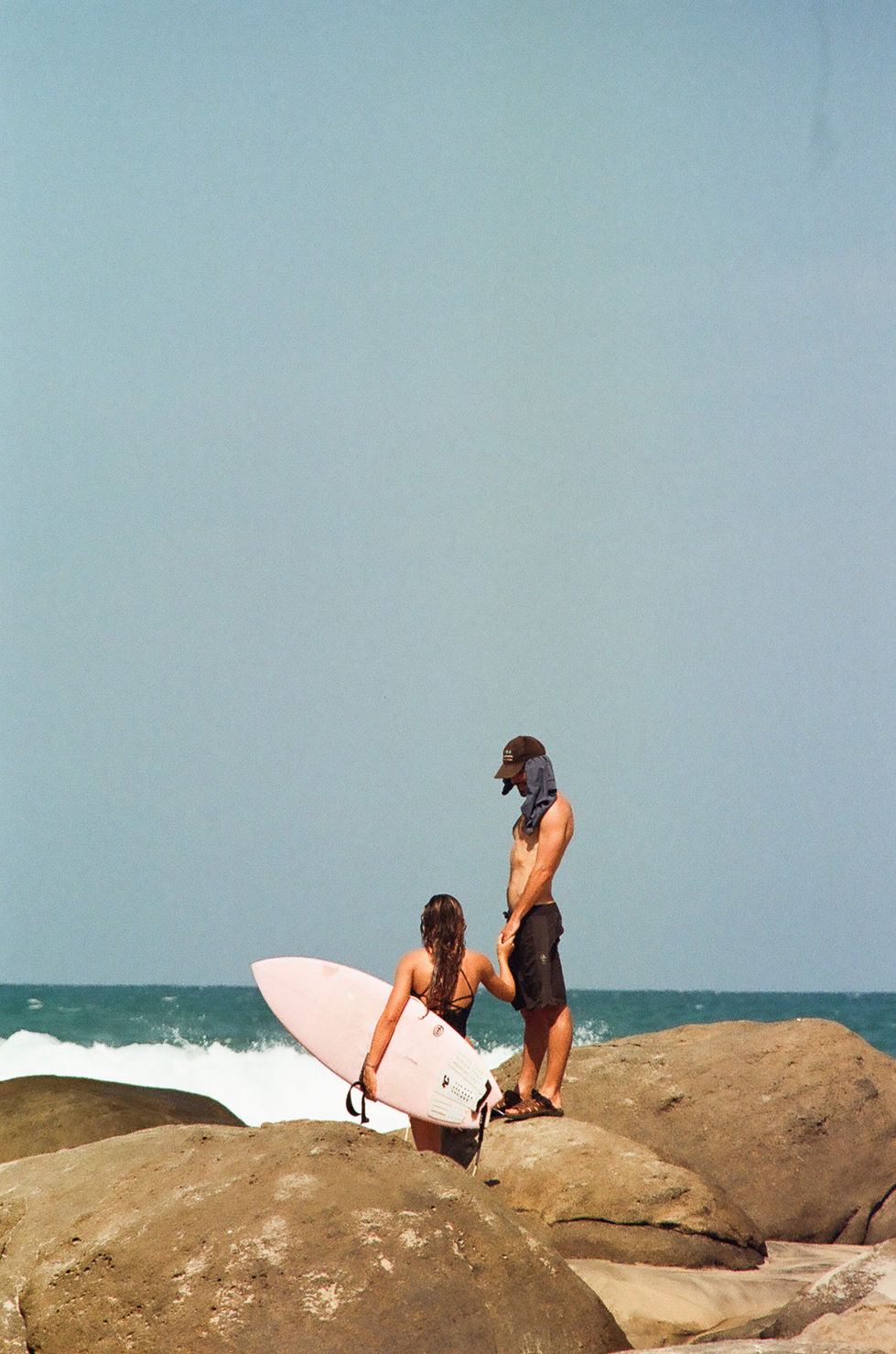 35mm Film Photography in Sri Lanka Lighthouse beach