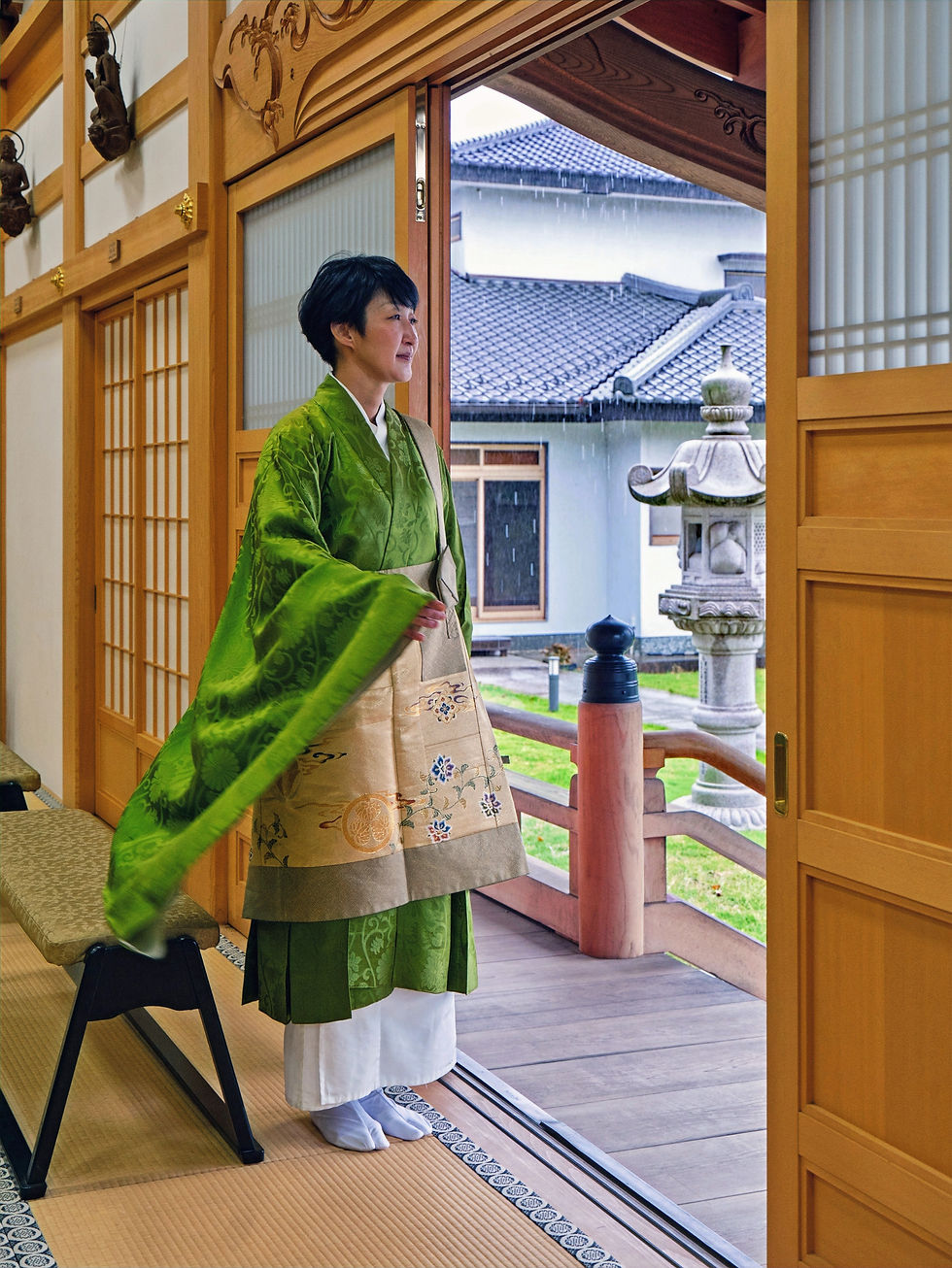 Female Buddhist Priest