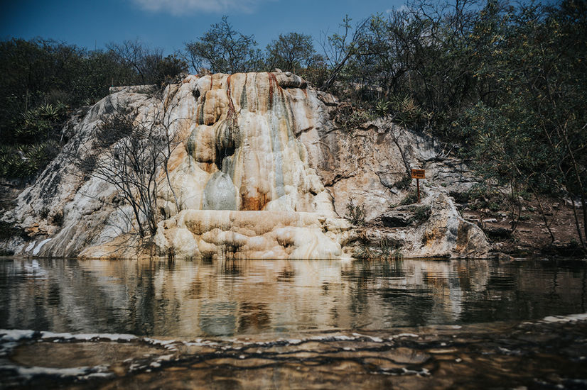 Hierve el Agua waterfall