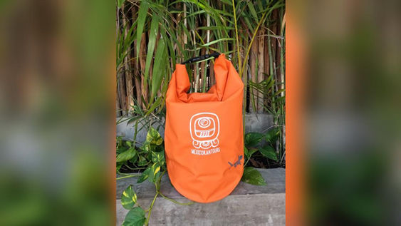 bolso naranja