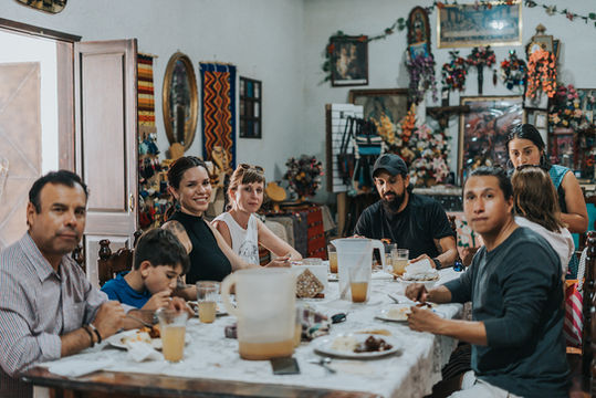 oaxaca home made lunch