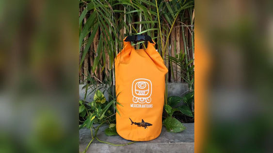 bolso naranja