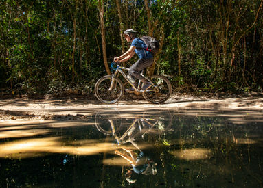 Tulum by bike