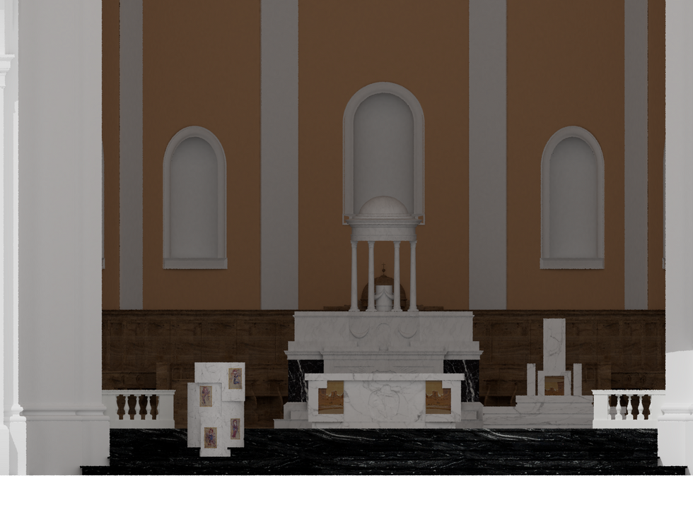 NUORO Cattedrale Santa Maria della Neve | Adeguamento liturgico |