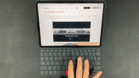 Mokibo folio: la nuova tastiera che diventa anche touchpad %mokibo folio: la nuova tastiera che diventa anche touchpadcount(title)% Demo delle gesture