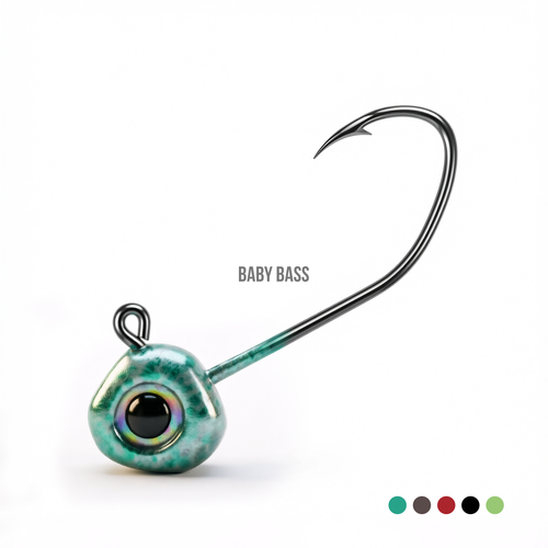 CREEK CHUB STYLE JIG HEADS (5PC/PACK) | rayfishing