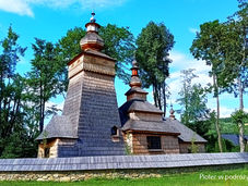 Cerkiew w Powroźniku. Szlak Architektury Drewnianej