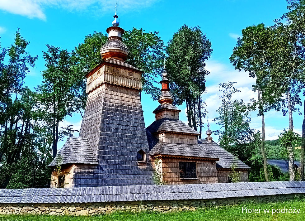 Cerkiew w Powroźniku. Szlak Architektury Drewnianej