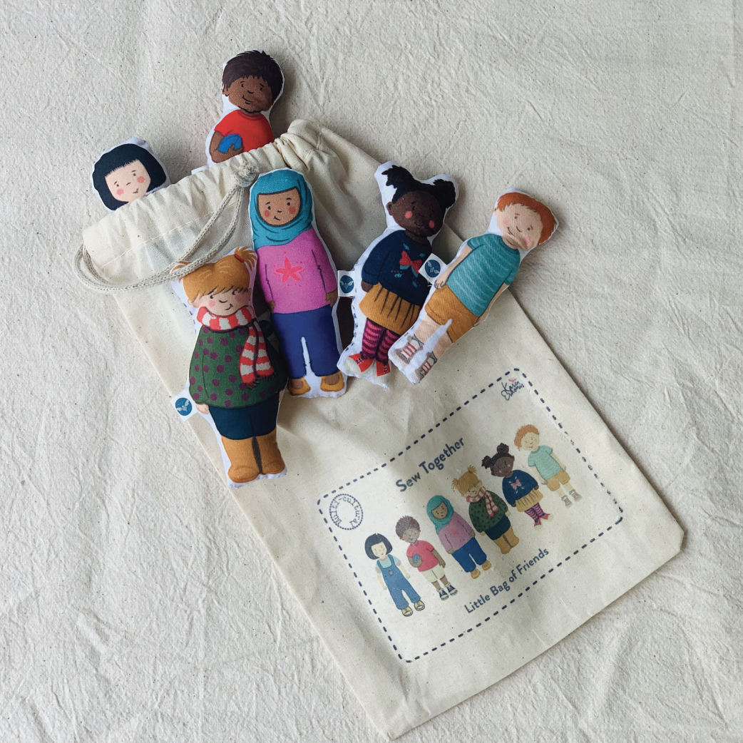 Sew Together Mini Multi-Cultural Dolls
