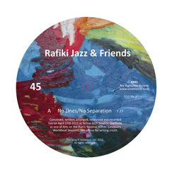 RafikiJazz NoLines vinyl single art 2012