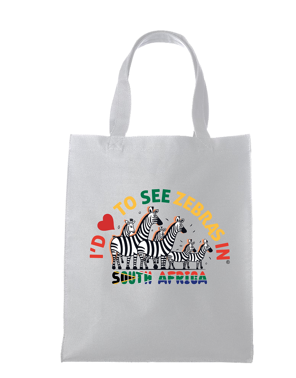 Tote Zebras In South Africa White
