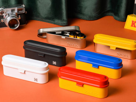 Back to the 70's with Kodak's Metal Film Case.