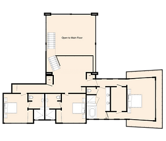 rental villa upper floor plan