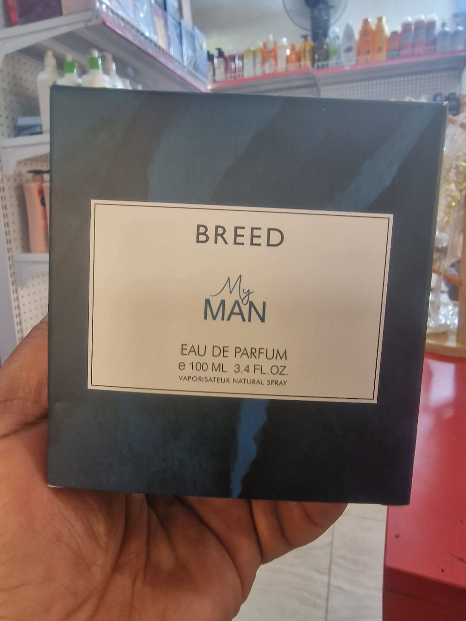 Breed Strong Man 100ml Eau de Parfum for confident masculine scent in Abuja.