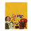 Thumbnail: Yellow Velveteen Plush Blanket with Cartoon Print of Humpty Dumpty