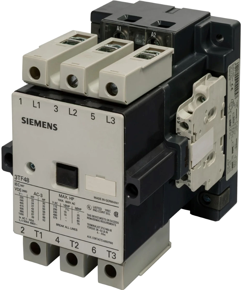 3TF48 Siemens Contactor 75A 220VAC