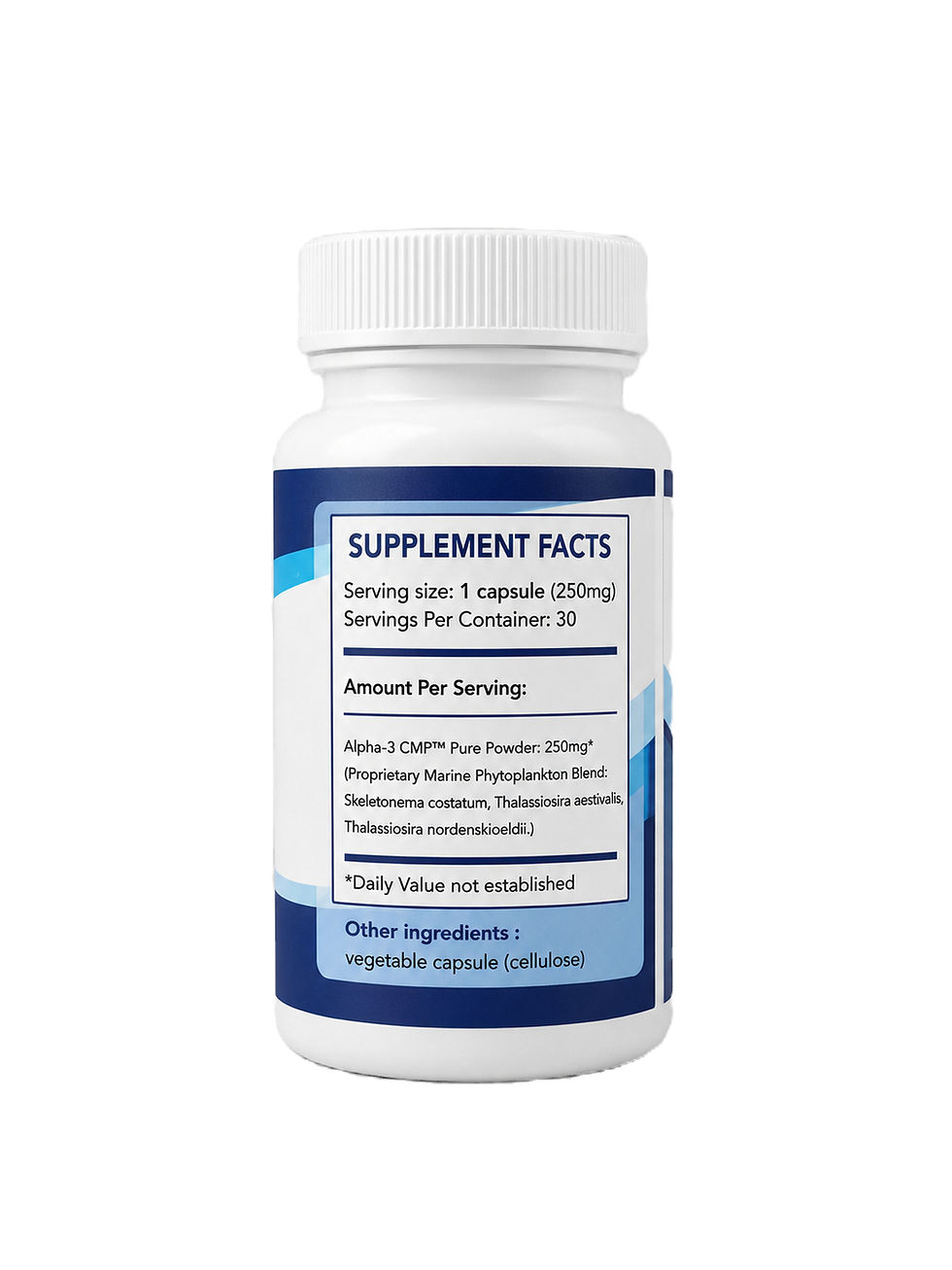 phytocharge supplement label