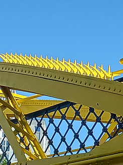 Ornimentle bridge steelwork