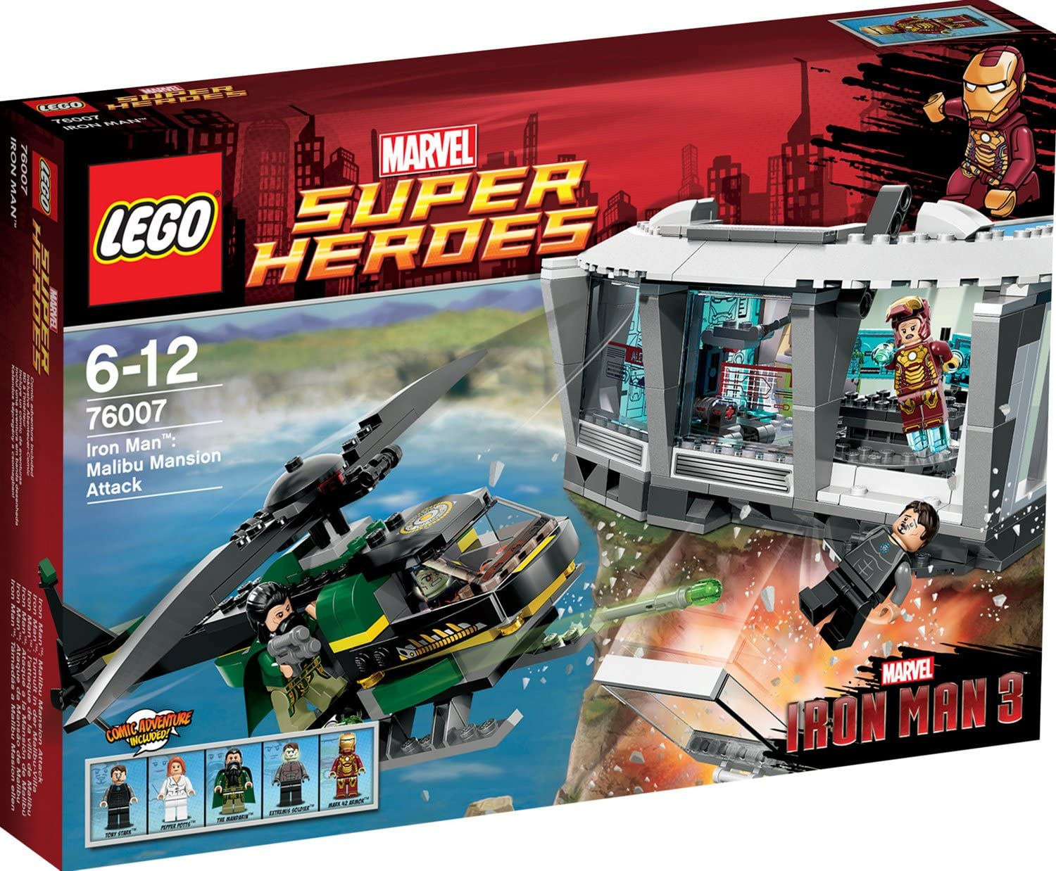 Iron Man™: Malibu Mansion Attack 76007