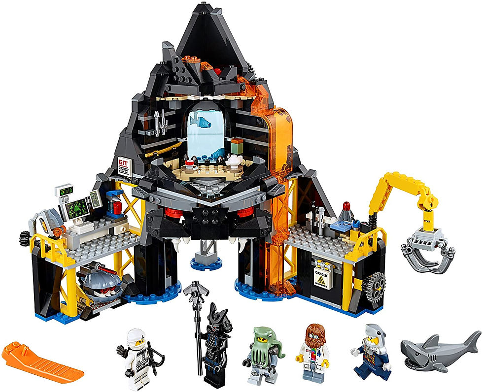 Miniatura: Garmadon's Volcano Lair 70631