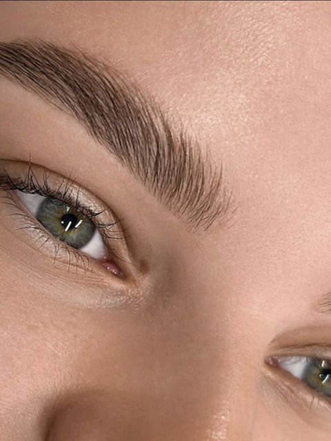 Brow Tinting and shaping