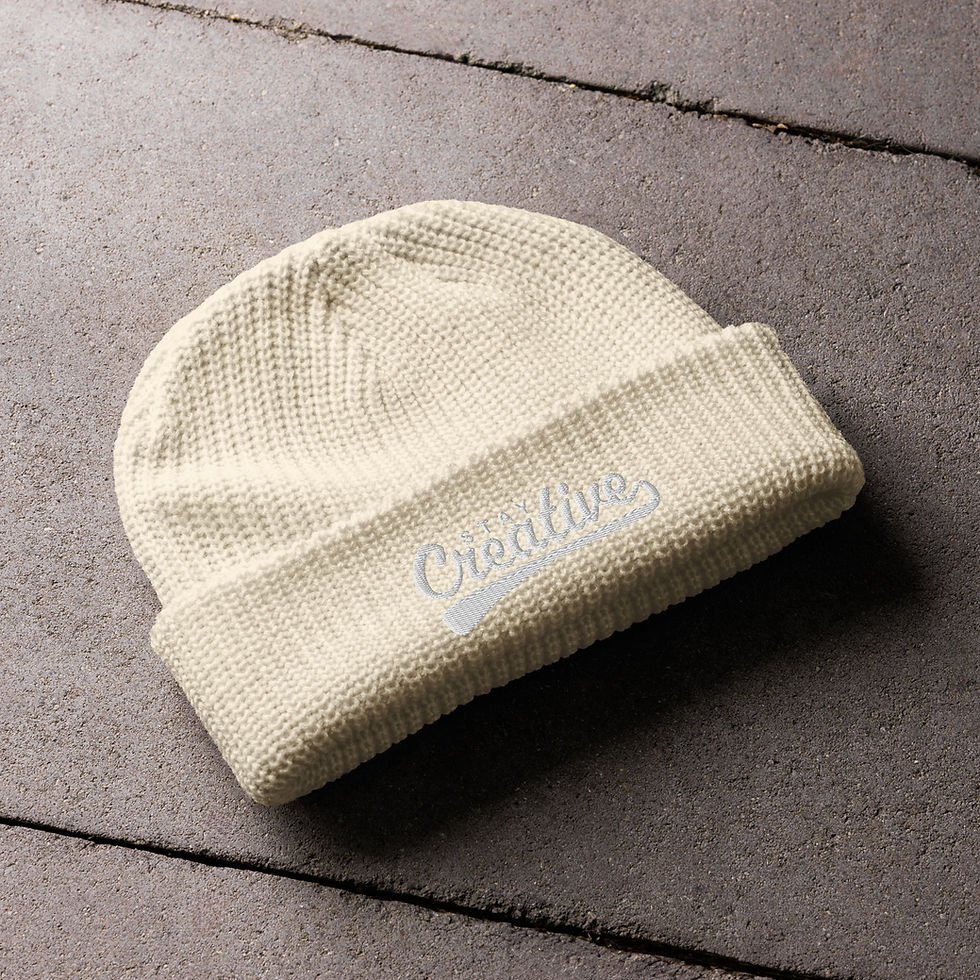 Thumbnail: Fisherman Beanie "Stay Creative"