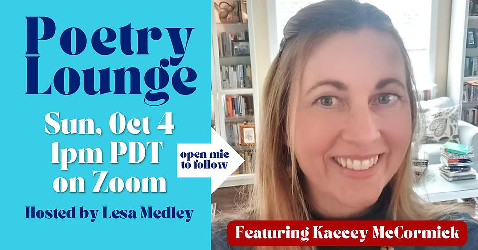 Open Mic & Reading! October 4