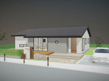 センターキッチンが楽しい3LDKの間取り