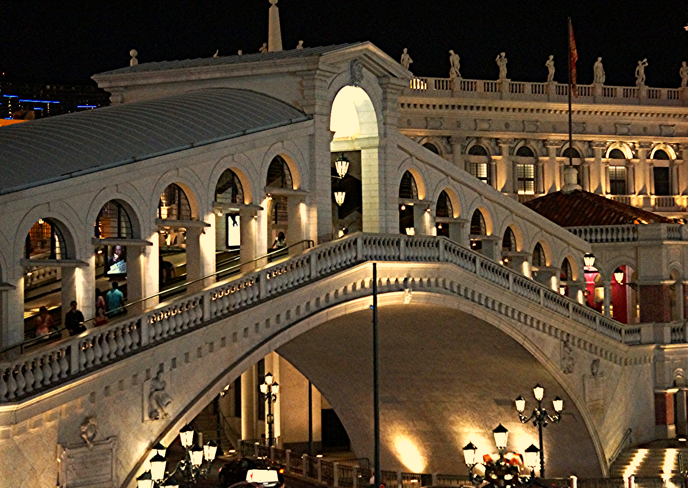 Vegas Aquaduct Digital Print