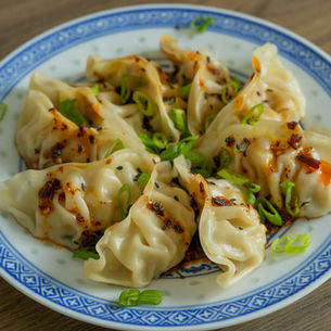 Raviolis Vapeur aux Crevettes (sans panier vapeur) 