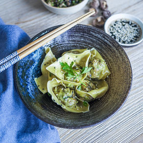Wonton Veggie Bok Choi & Shiitake 