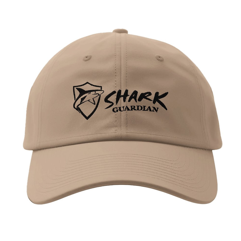 Thumbnail: Fitted Shark Guardian Baseball Cap (Light colours)