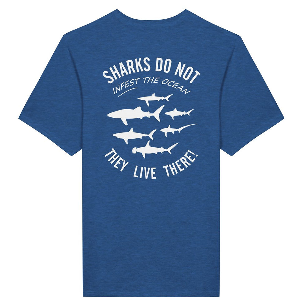 Thumbnail: Sharks do not infest the ocean t-shirt