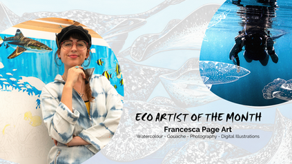 June Eco-Artist: Francesca Page Art