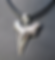 Thumbnail: Silver Shark Tooth Pendant
