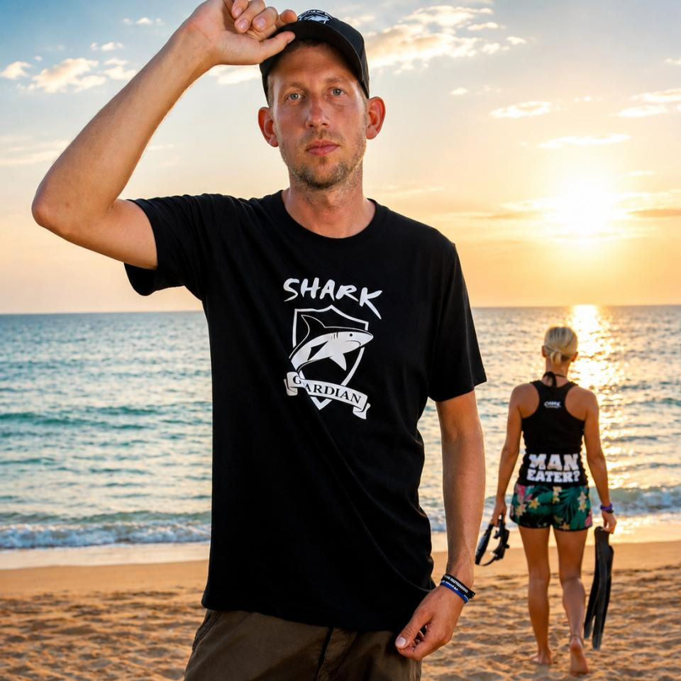 Thumbnail: Classic Shark Guardian T-Shirt