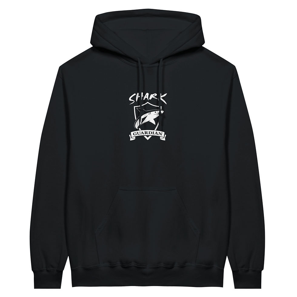 Thumbnail: Shark Guardian Unisex Pullover Hoodie | Gildan® 18500