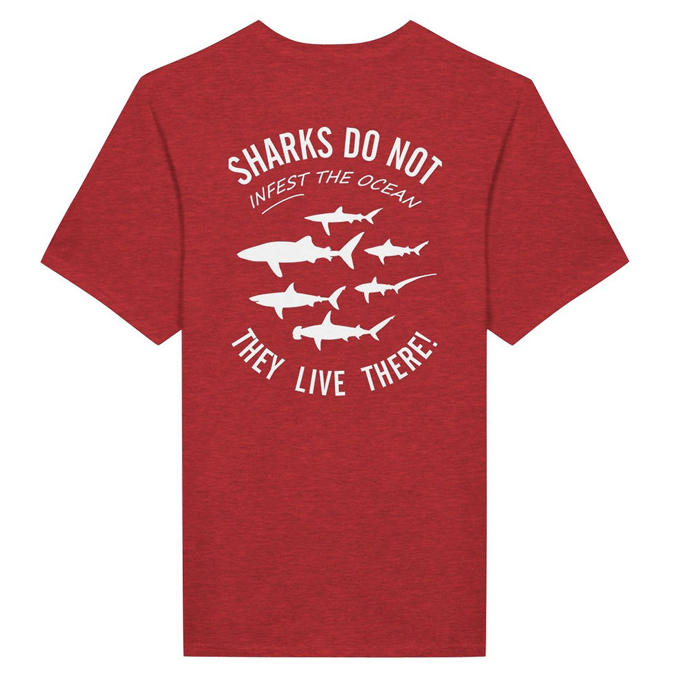 Thumbnail: Sharks do not infest the ocean t-shirt