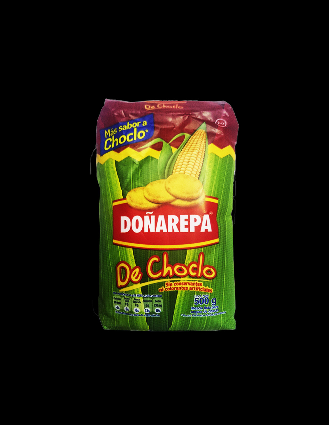 Harina de Maíz Doña Arepa Sabor a Choclo x500gr