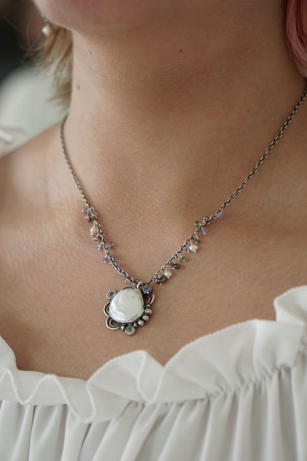 Thumbnail: Naiad Pendant Necklace